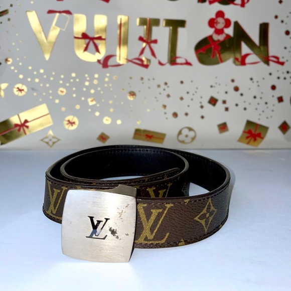 LOUIS VUITTON Monogram Belt - Picture 1 of 4